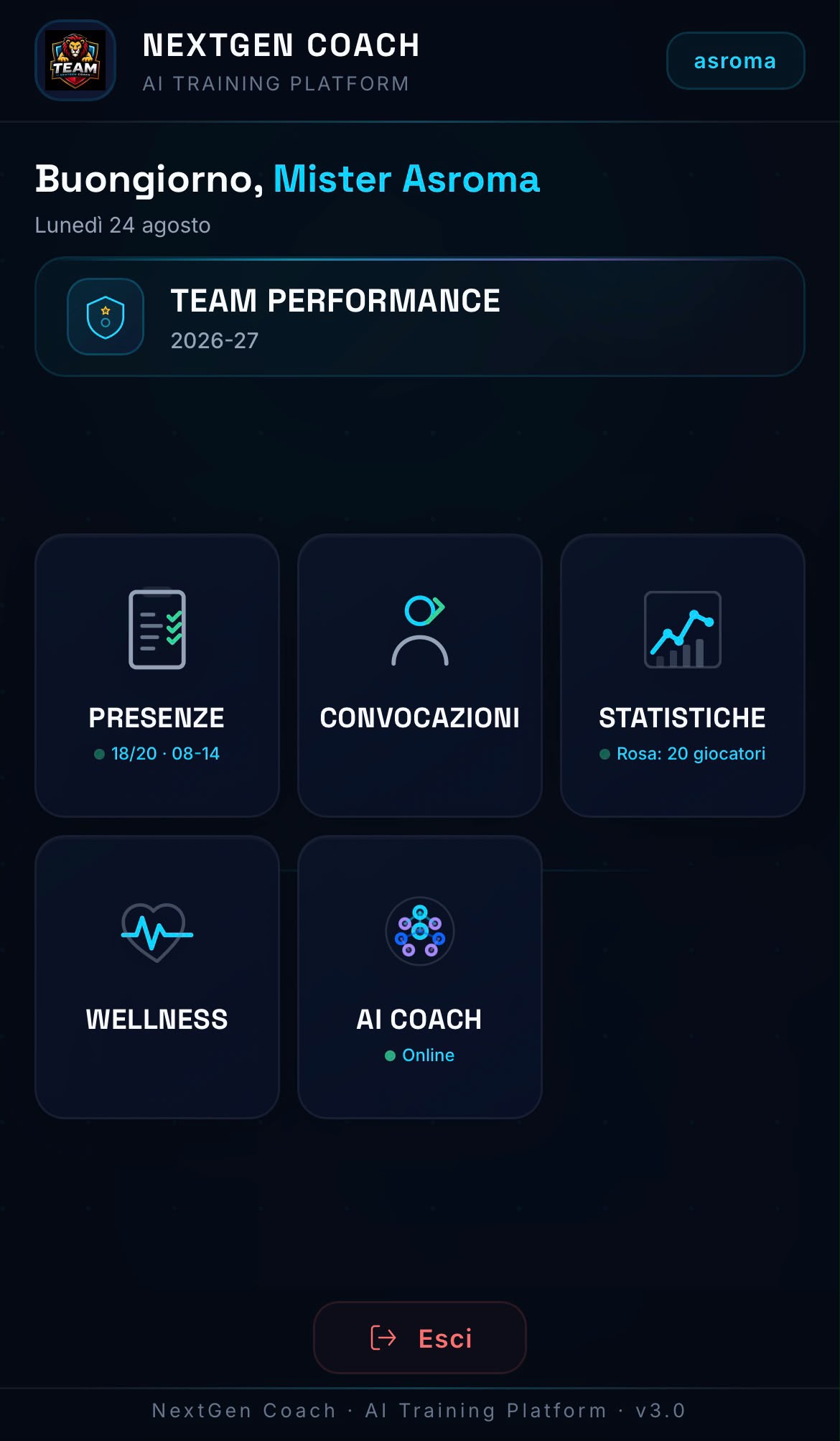 NextGen WebApp Mister